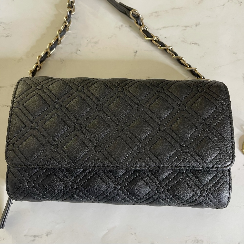 Big Buddha Cross-body Quilted Vegan Leather Purse